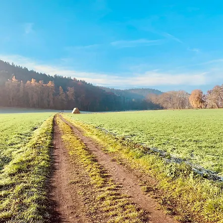Gemuetliche Gaestewohnung Waldblick Διαμέρισμα Laasdorf